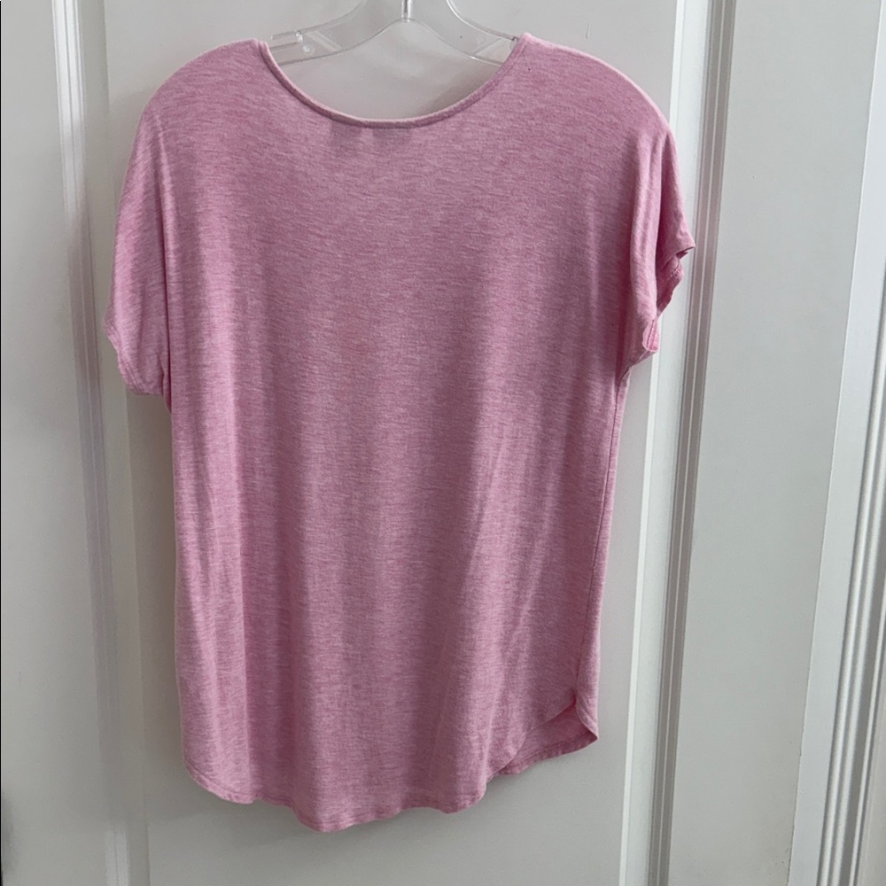 St. Tropez Soft Pink Short Sleeve Tee - Picture 4 of 5